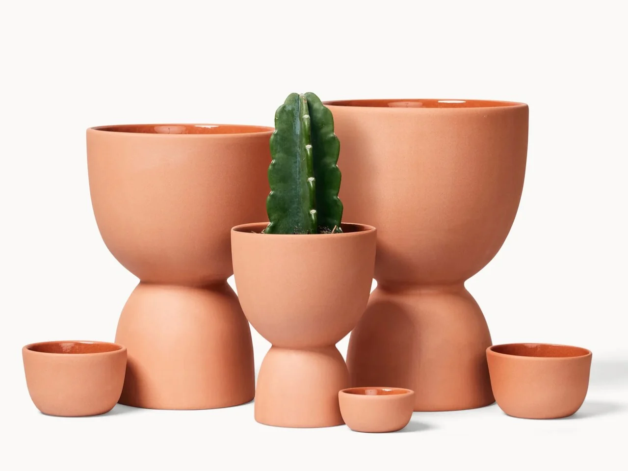 Franca Stacked Planter, Small 4.5" (Mutiple Colours) - Image 4